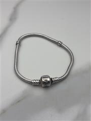 PANDORA  BARREL CLASP SNAKE CHAIN BRACELET - 594593C00